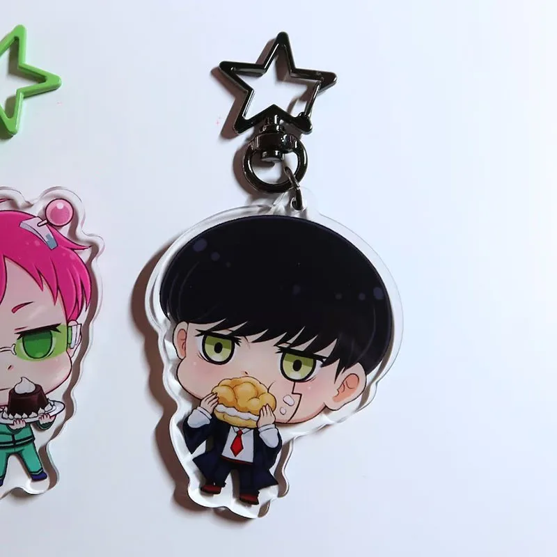 Double-sided Keychain Charm The Disastrous Life of Saiki K Anime