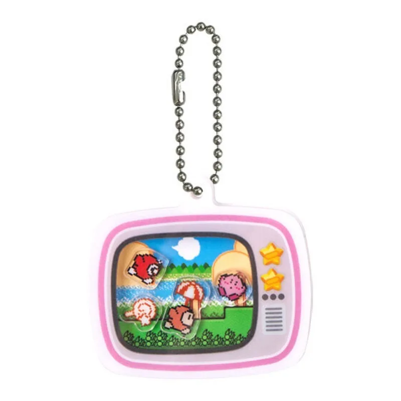 BANDAI Kirby Gashapon Koleksi Liontin Akrilik Adegan Permainan Kreativitas Lucu