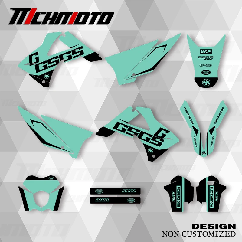 

MCHMFG для GASGAS EC MC 2010 2011, новый стиль, графические наклейки, наборы наклеек