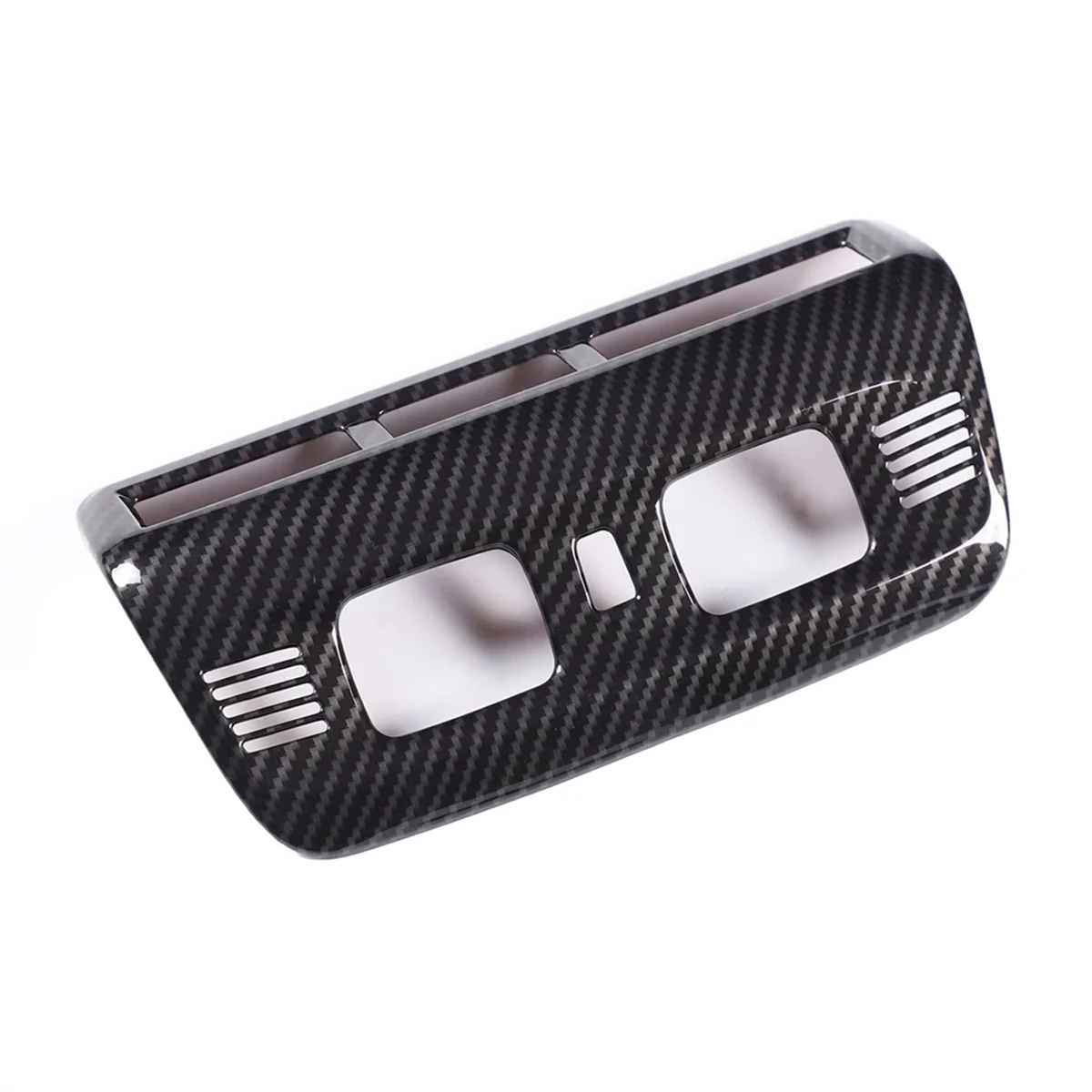 For C8 2020-2023 Car Roof Reading Light Lamp Cover Trim Interior Accessories ABS Carbon Fiber