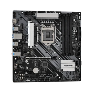 Hỗ trợ bo mạch chủ ASROCK-Z590, I9-11900KF, 10900K, I7-11700K, 10700KF, I5-11600K, 10600 CPU, 4XDR4, 4800MHz, HDMI, M.2, NVME, Bust 4.0 12 Tấm bán hàng chính ASROCK - №5