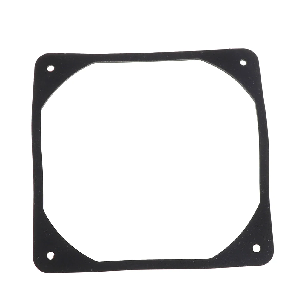 1Pc 120mm Anti-vibration Silicon Fan Gasket Noise Reducing Silencer Gasket Pad For PC Computer Case Fan
