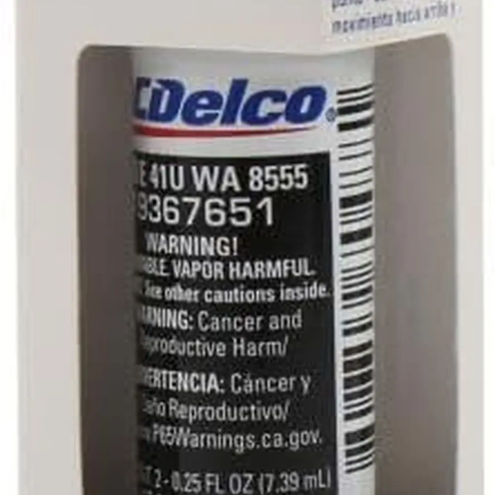 

GM Original Equipment 19367651 Black (WA8555) Four-In-One Touch-Up Paint - 0.25 fl oz Pen