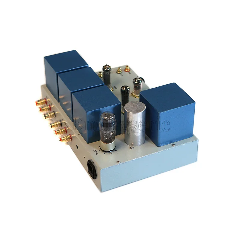 مضخم صوت EL84/6P14، محرك 12AX7/ECC83، مقوم 5Z4P، أسلاك من نقطة إلى نقطة مع الاختناق #4