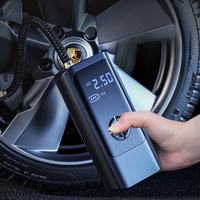 Car Air Compressor  Air Pump 12V 150PSI Mini Portable Car Tire Inflator Smart Digital Inflatable Pump For Car Bicycle Boat