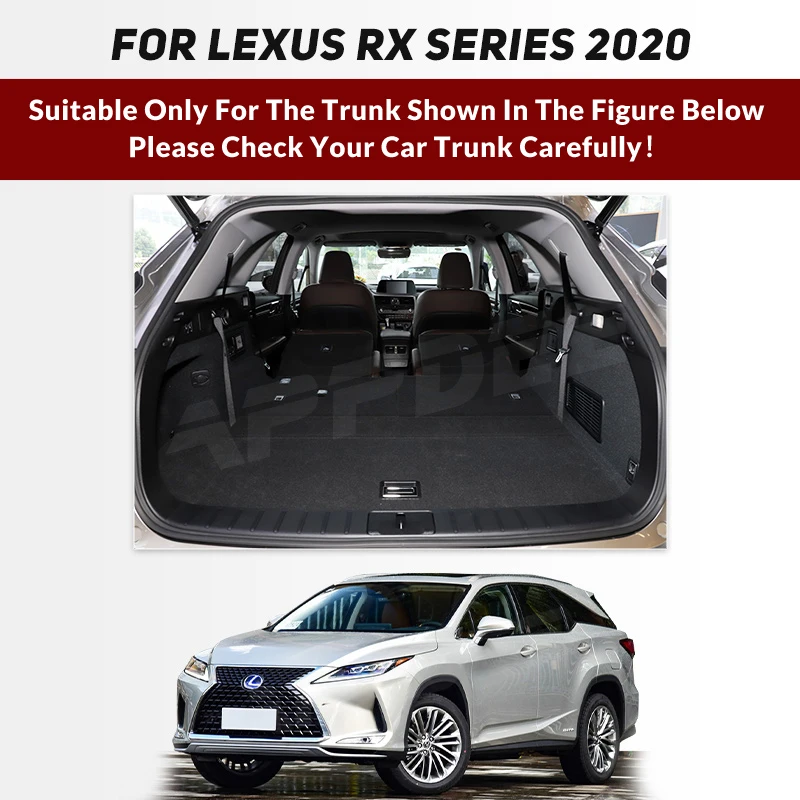 Auto Full Coverage Trunk Mat For LEXUS RX 2020 Anti-Dirty Leather Car Boot Cover Pad Cargo Liner Interior Protector Accessories