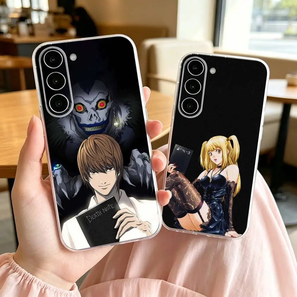 Death Note Yagami Misa  Phone Case For SamsungA10,12,20,21S,30,31,40,50,51,52,70,71 Transparent Cover Gift