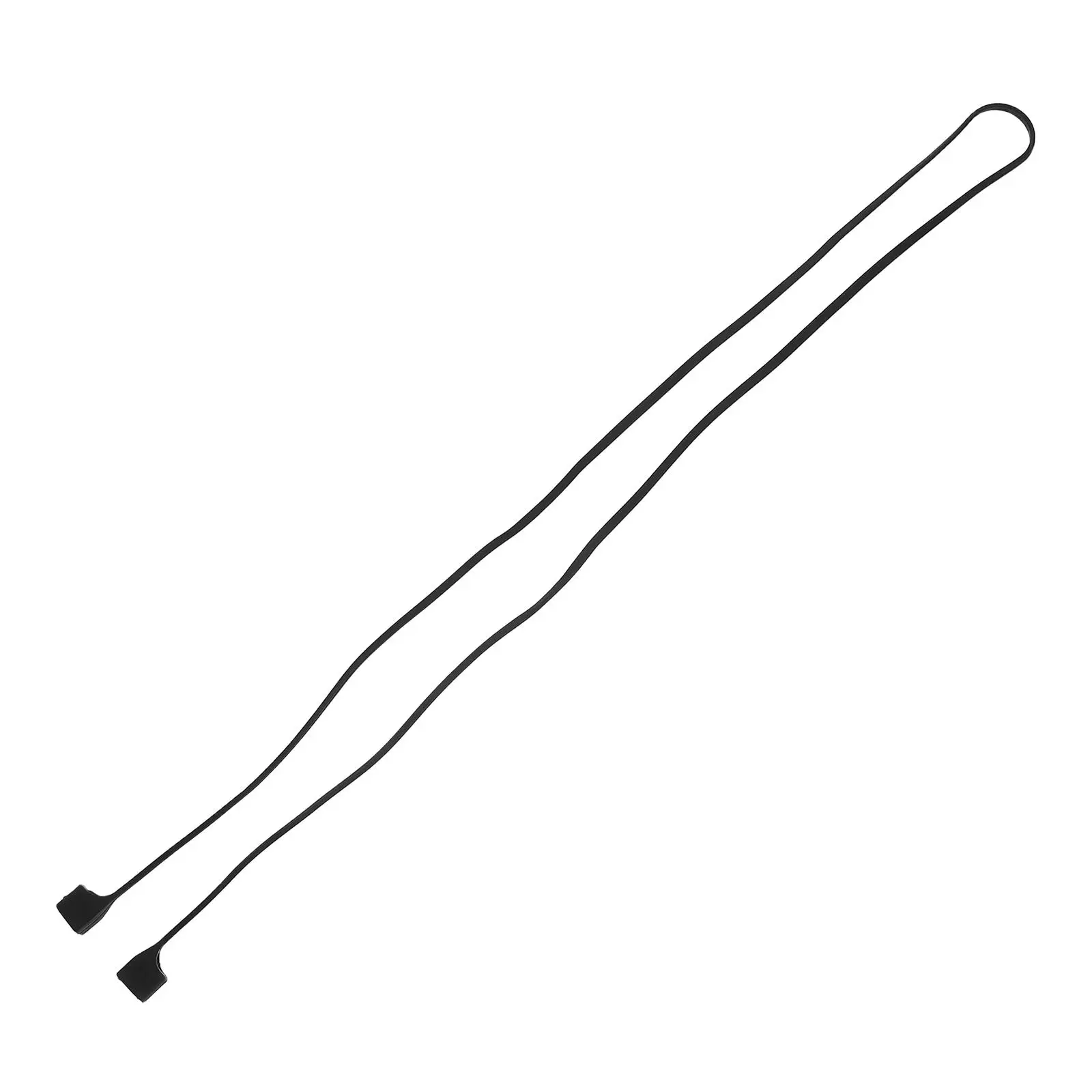 Headphone Lanyard Strap Silica Gel Earbuds Holder Anti Loss Magnetic Design Soft Comfortable No Tangle Widely Applicable