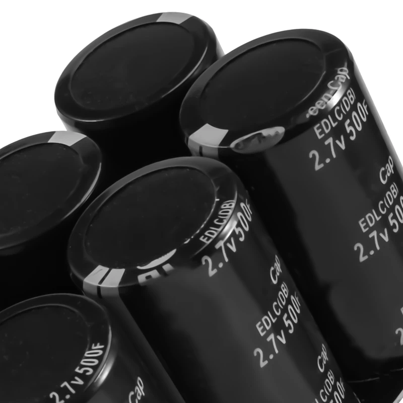 Farad Capacitor 2.7V 500F With Protective Plate Capacitors