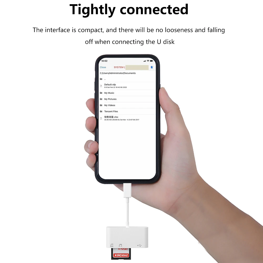 تيشريك مايكرو USB 3 في 1 قارئ بطاقة الذاكرة ، قرص يو خارجي ، مايكرو SD ، TF ، محول فلاش حملة ، ذكي
