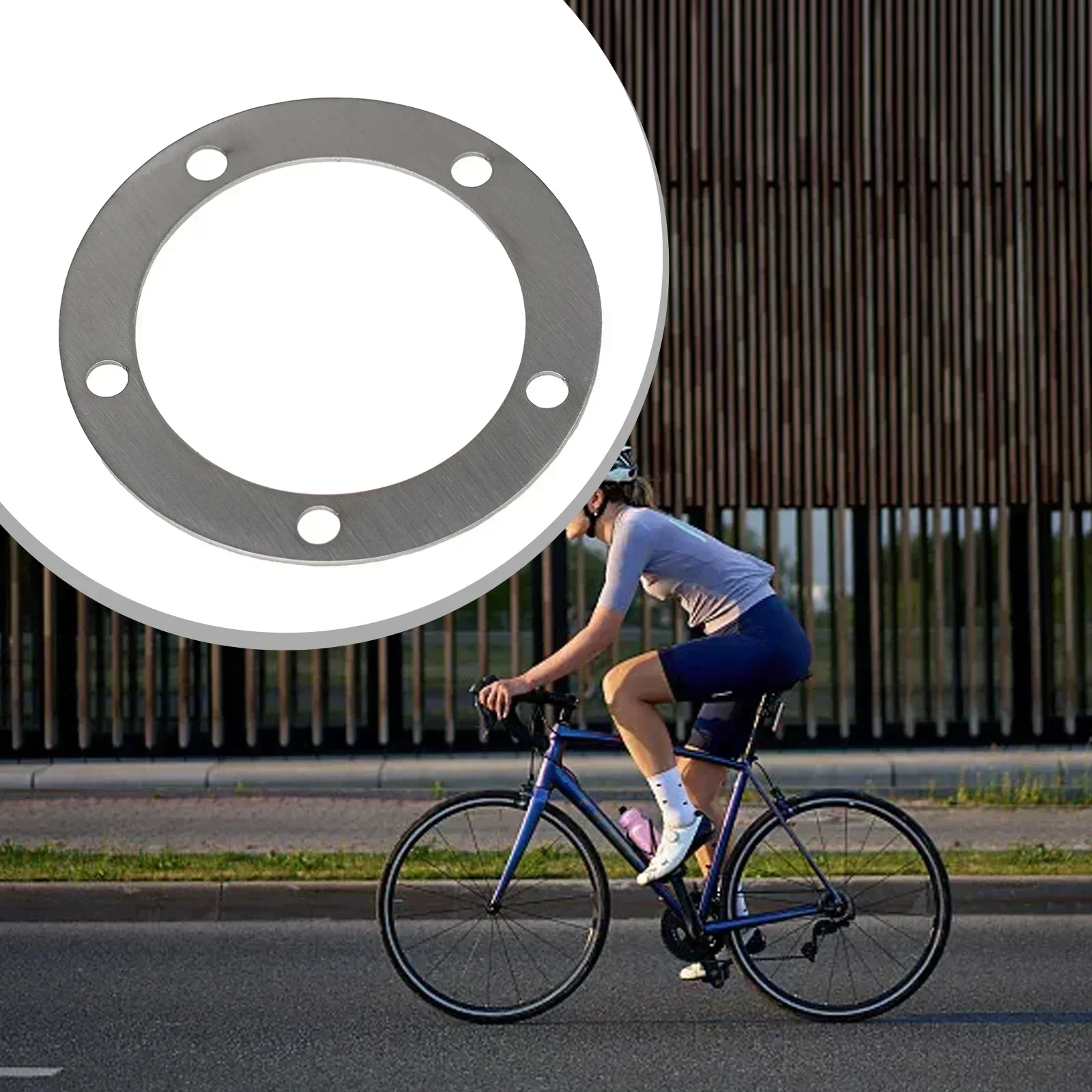 AliExpress E-bike Washers Ring Electric-Bicycle 42T Chain Ring Offset Correction Spacer For BAFANG BBS01 BBS02 Gasket Cycling Accessories