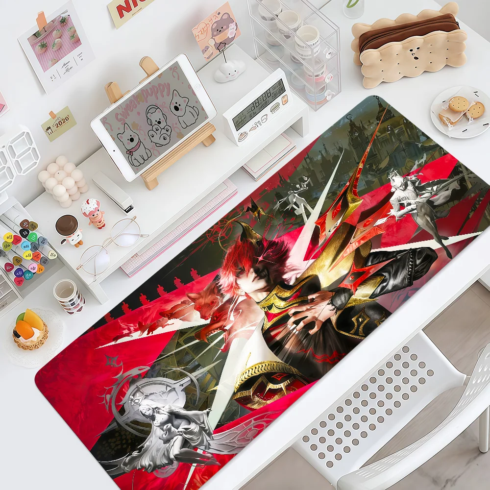 Hot Honor Of Kings Lam Mouse Pad Large Non-slip Lockedge Desktop Computer Desk Mat Keyboard Writing MousePad Office Game Student