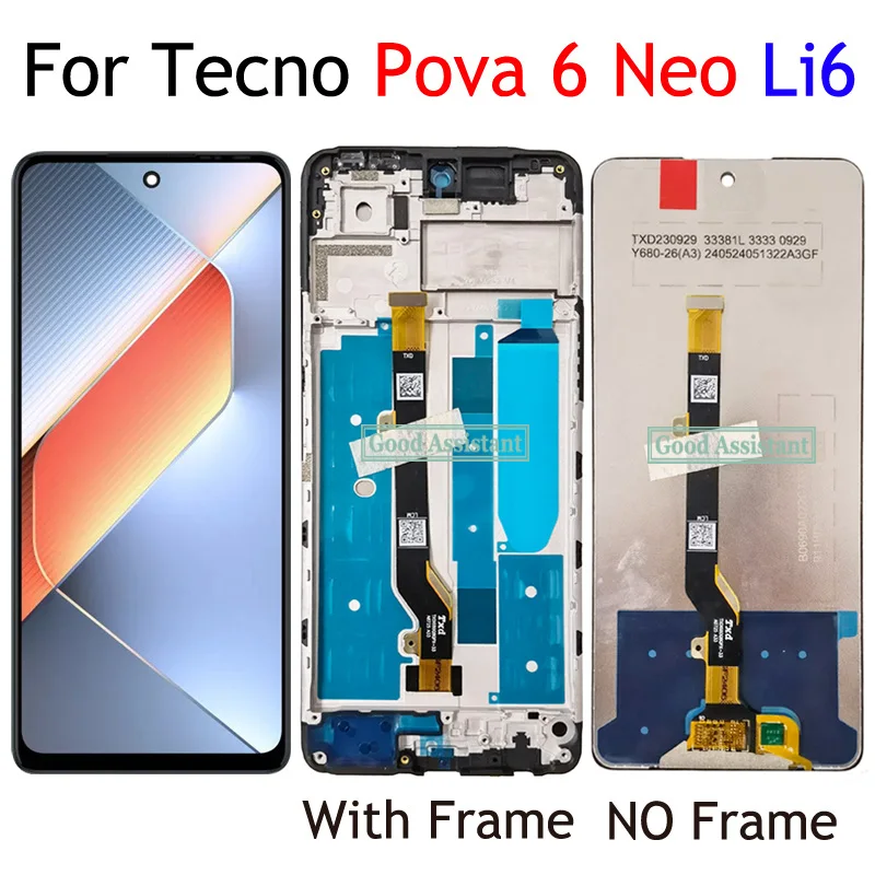 شاشة لمس LCD بحجم 6.78 بوصة للهاتف Tecno Pova 6 Neo 4G Li6 – تقييم شامل ونصائح عملية لاستبدال الشاشة