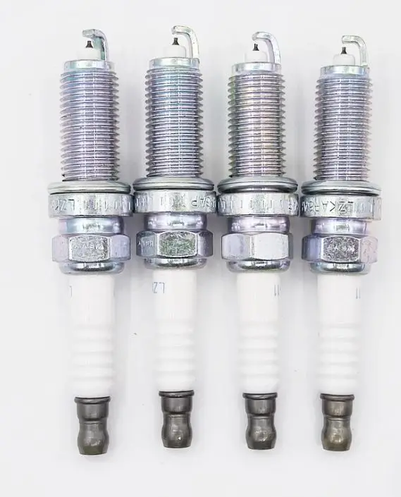 4pcs Brand New Oe:22401ed815  Lzkar6ap-11 6643 Iridium Spark Plugs For Nissan Micra March Note Tiida X-trail Rogue Cube Nv200