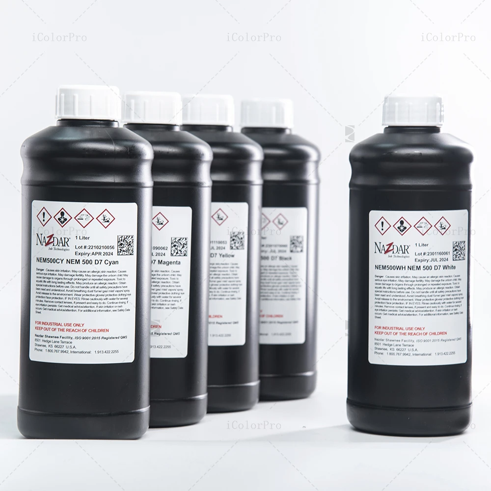 

Nazdar 500 UV Ink for Epson Printheads | High Adhesion & Vivid Color