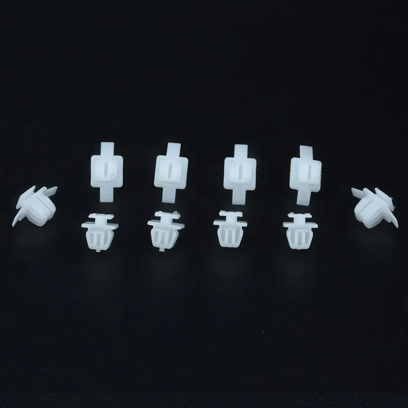 50Pcs Car Front Wheel Arch Trim Mud Flaps Auto Fastener Clips Rivet Splash Guard Retainer 91513-SMG-E11 For Honda Civic CR-V
