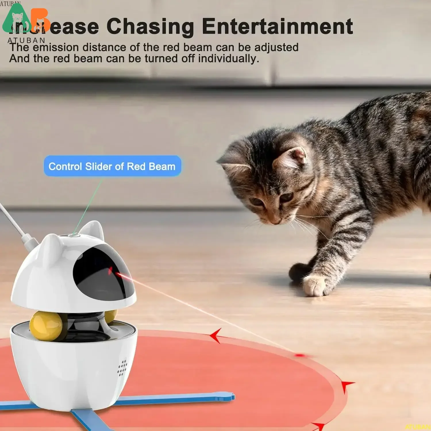 Thumbnail 3 - #24 Best Automatic Laser Cat Toys to Buy In 2026