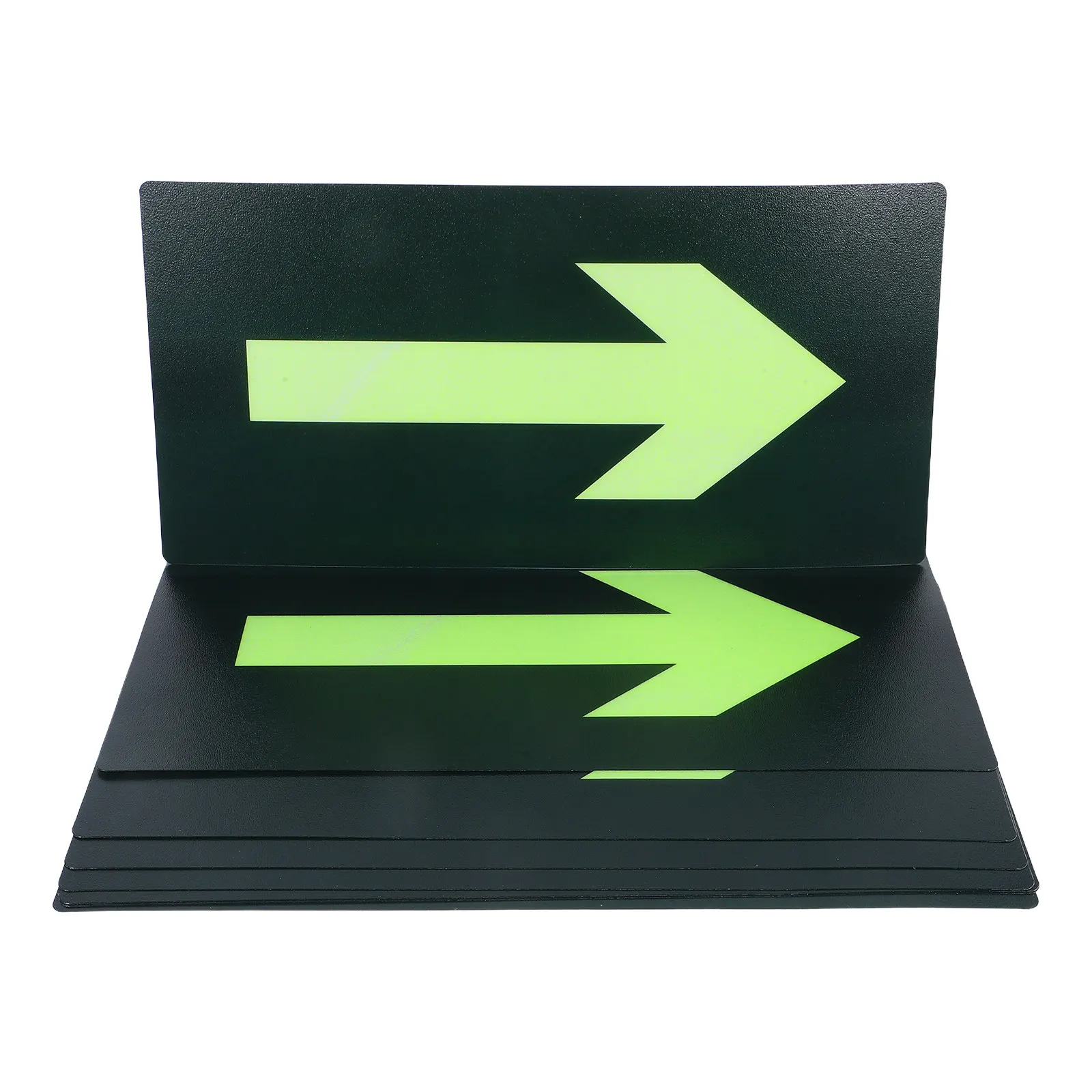 

8 Pcs Assembly Point Exit Sign Sticker Evacuation Stickers Area Emergency Signage