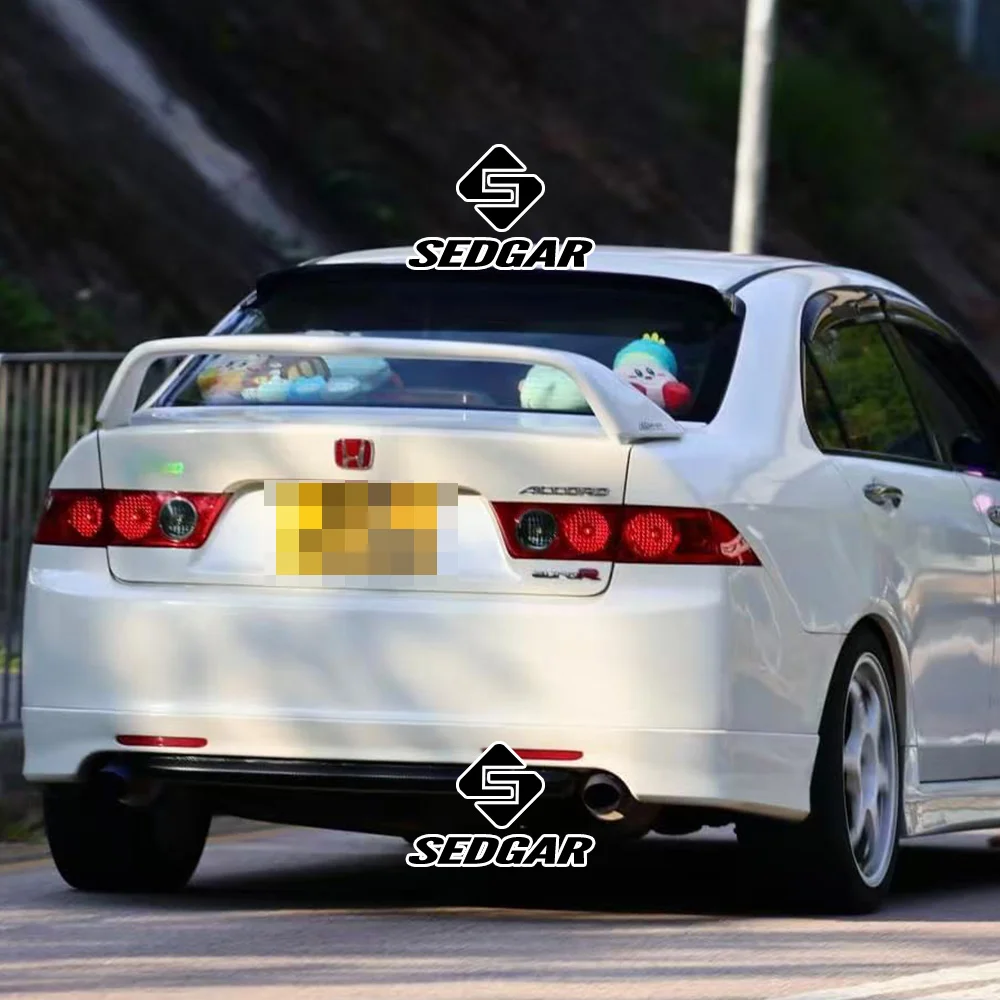 For 2003 04 05 06 2007 Honda 7th Gen Accord CL9 CL7 Factory High Quality ABS Plastic Unpainted Spoiler Trunk Boot Wing Spoiler