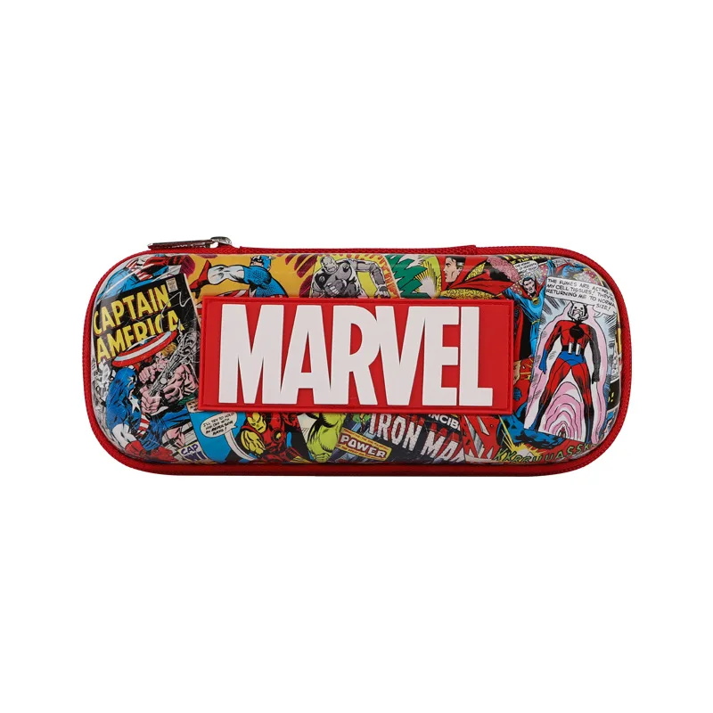 

Disney Stationery Marvel Spiderman Iron Man Cartoon Pencil Cases Cute Pencil Case for Boys Large Capacity Pencil Pouch