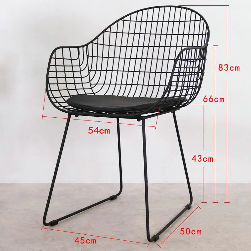 

New Nordic Metal Velvet Armchair Design Makeup Beauty Loft Bar Chair Stool Waiting Hairdressing Gold Cadeiras Modern Furniture