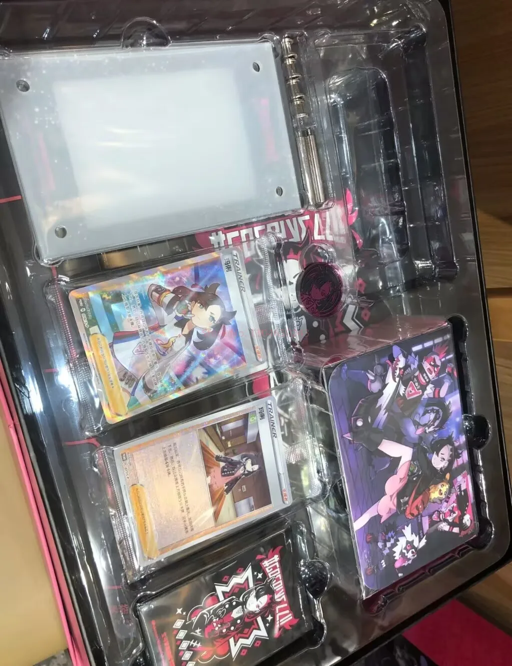 Authentic Pokemon Trading Card Game Mary'S Determination Gift Box Simplified Chinese Version Collectible Anime Toys And Hobbies