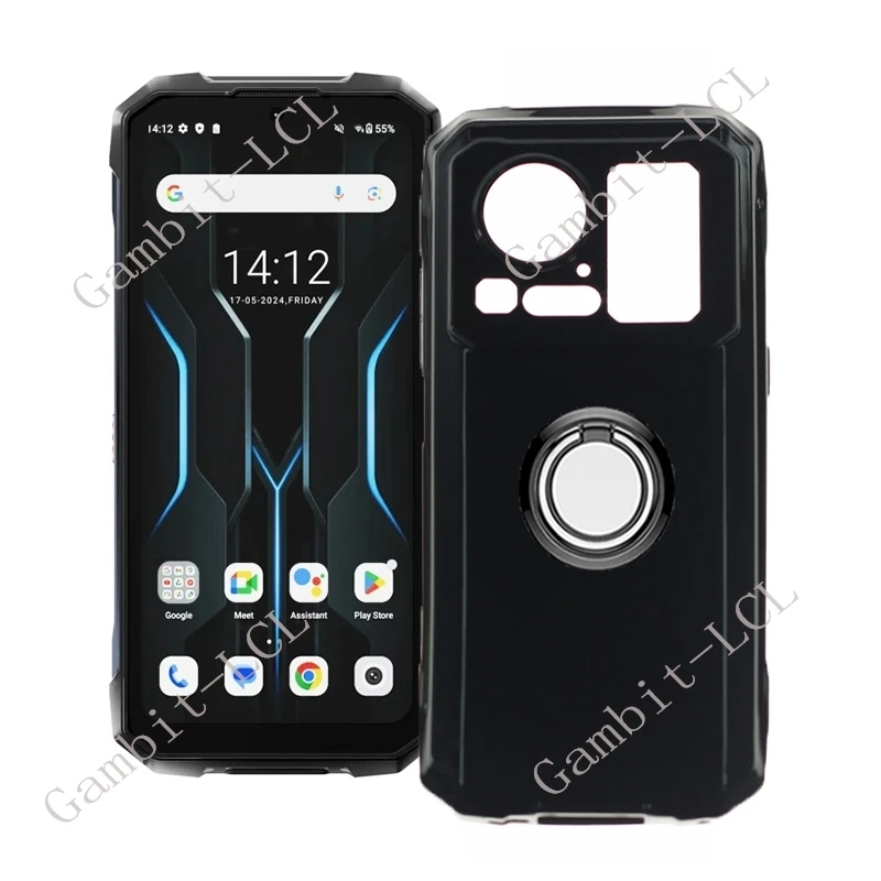 For HOTWAV Cyber 16 Pro 15 16Pro Cyber16Pro Cyber15 Back Ring Holder Bracket Phone Case Smartphone TPU Soft Cover