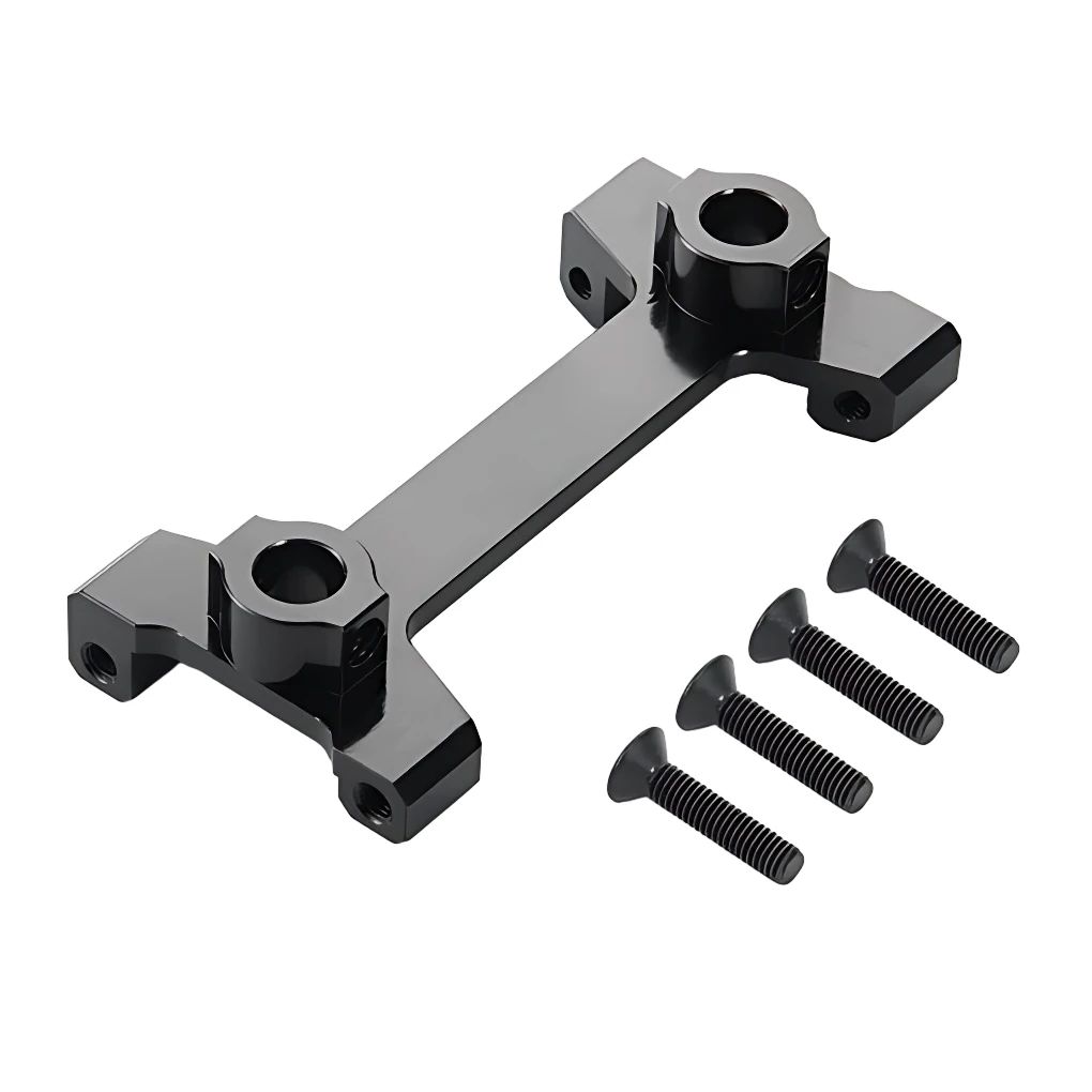 

Aluminum Alloy Fixed Frame Beam Fixed Seat For 1/10 Axial SCX10 RC Car Part RC Car Accessories Replacement Parts Black