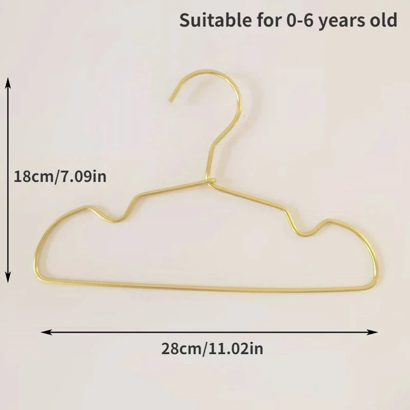 10pcs 28cm Baby Hangers Samll Size Clothes Baby Suit Dress Display Hangers Kid Children Clothing Storage Rack Bedroom Organizer