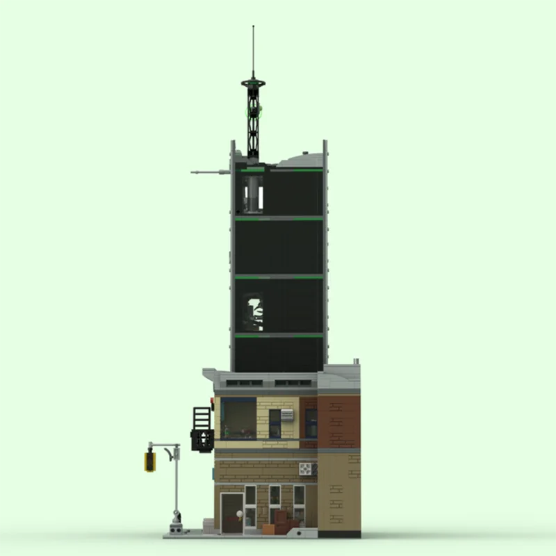 Moc قوالب بناء العنكبوت الكون تعديل عرض الشارع نموذج تكنولوجيا البناء نموذج كتل لعبة البناء الهدايا #2