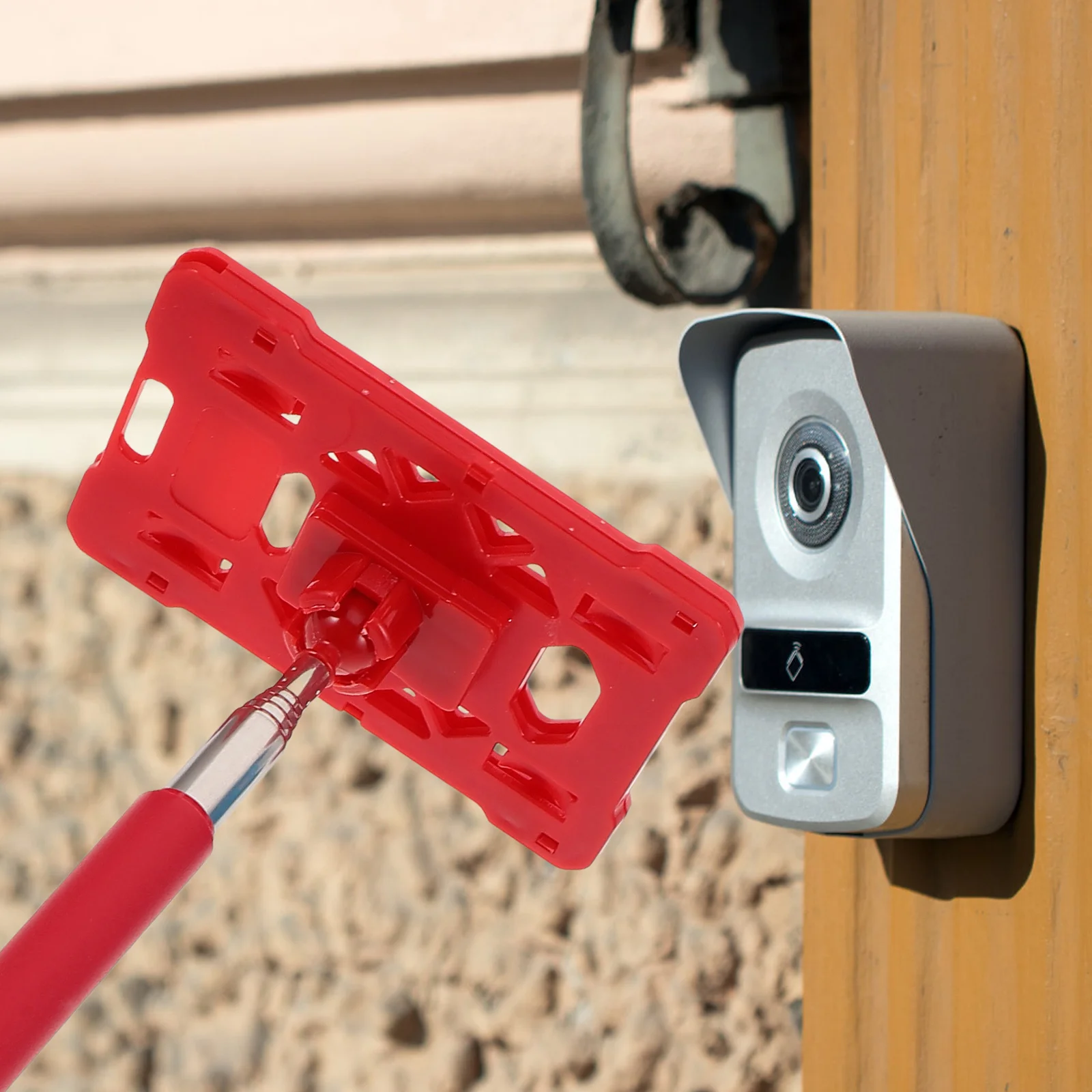 

2pcs Extendable Payment Grabber Telescopic Card Holder Contactless Vehicle Tool For Toll Swiping Parking Access Car Card Reacher