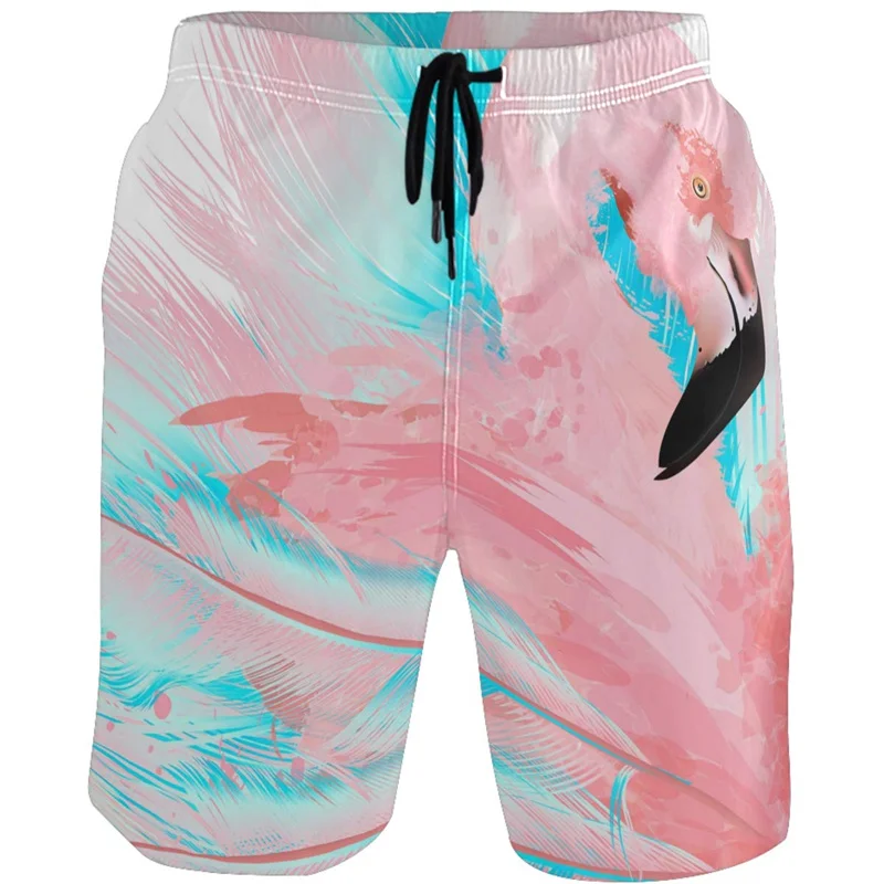 Romantic Flower Blossom Graphic Shorts Pants 3D Printed Hip Hop y2k Board Shorts Summer Hawaii Swimsuit Cool Surfing Swim Trunks