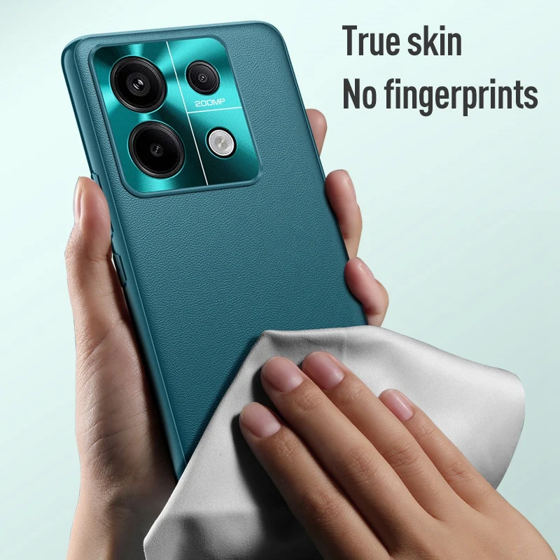 Luxury PU Leather Case For Xiaomi Redmi Note 13 Pro+ 5G Cover Matte Silicone Protection Phone Case For Redmi Note 13 Pro Plus