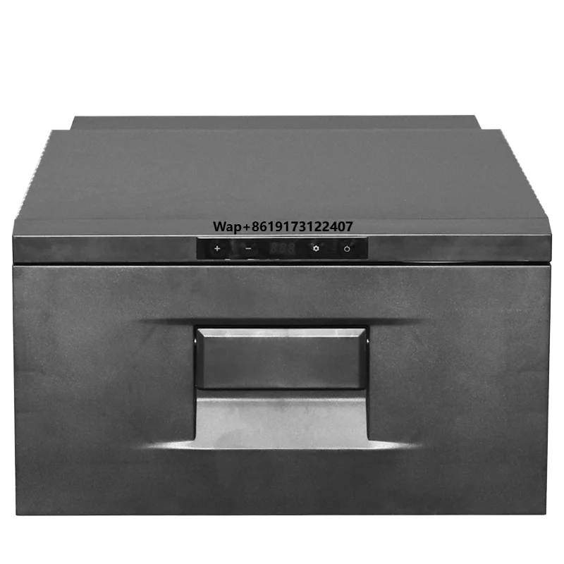 

Drawer Style 12/24V DC Only Freezer Mode Mini Frid Refrirator for Vehicle Car Boat for Driving Travel Fishing