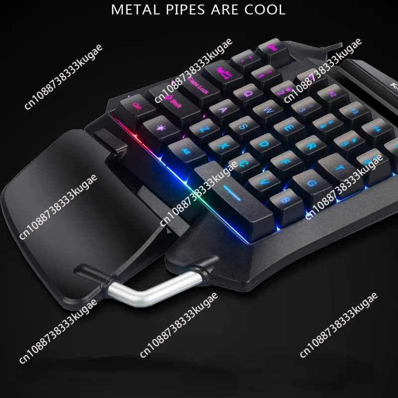 One-handed keyboard mobile game luminous mechanical feel game keyboard keypad