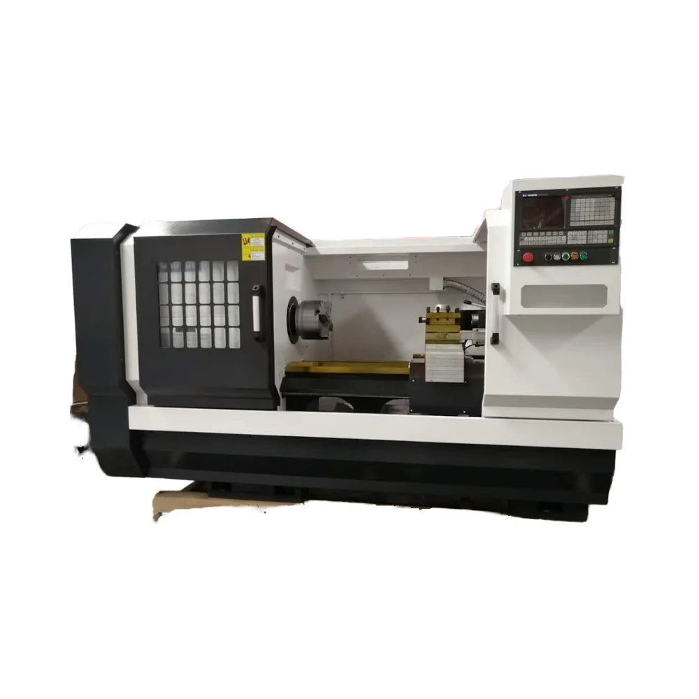 Factory Priced CK6150 CNC Lathe Hine Single Spindle Horizontal Design For Medium Duty Hining