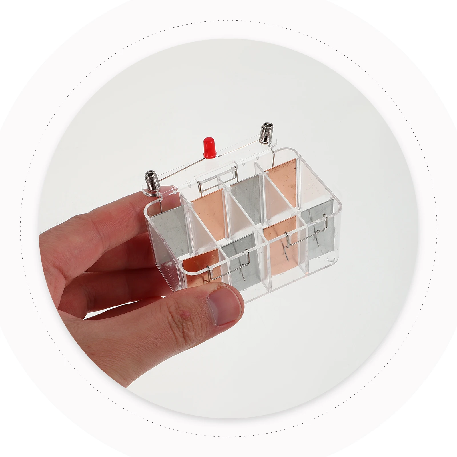 Saltwater Power Generation Experiment Kit Kids Science Education DIY Electric Set Physics Lab Teaching Tool Kids Experiments