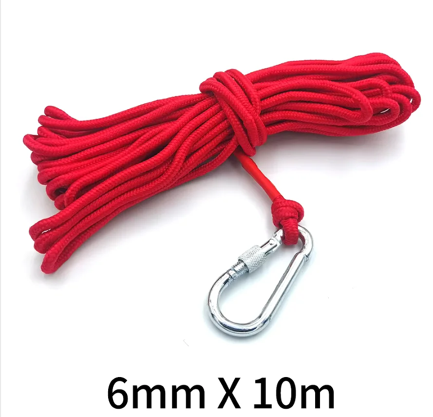 D16MM/15bls D42MM/150lbs Fishing Magnet Searcher, Powerful Super Neodymium Magnet, Heavy Duty Search Magnet image 5