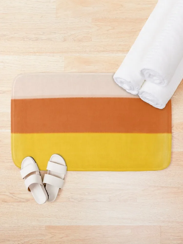 Candy Corn! Halloween Fall Fashion Bath Mat Carpets For Bathrooms Carpet Carpet Carpet Non-Slip Pad Bath Accessories Mat