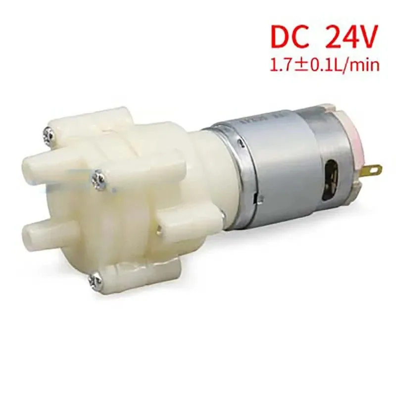 

1Pcs 385 Pump 24V Motor Pump Diaphragm Pump Power 7W Micro Sump Household Tea Set Aquarium Accessories