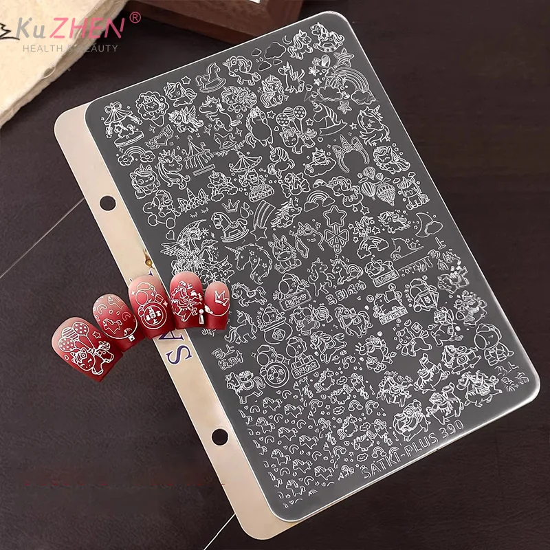 placas-de-estampagem-de-unhas-ano-do-cavalo-2026-novas-e-lindas-estampas-de-cavalo-para-o-ano-novo-moldes-e-ferramentas-para-nail-art