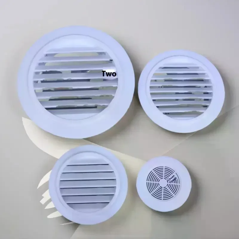 Kitchen Bathroom Air Ventilation Extract Valve Grill AC Hole Cover Dust Blocker Wall Ducting Decorative Lid