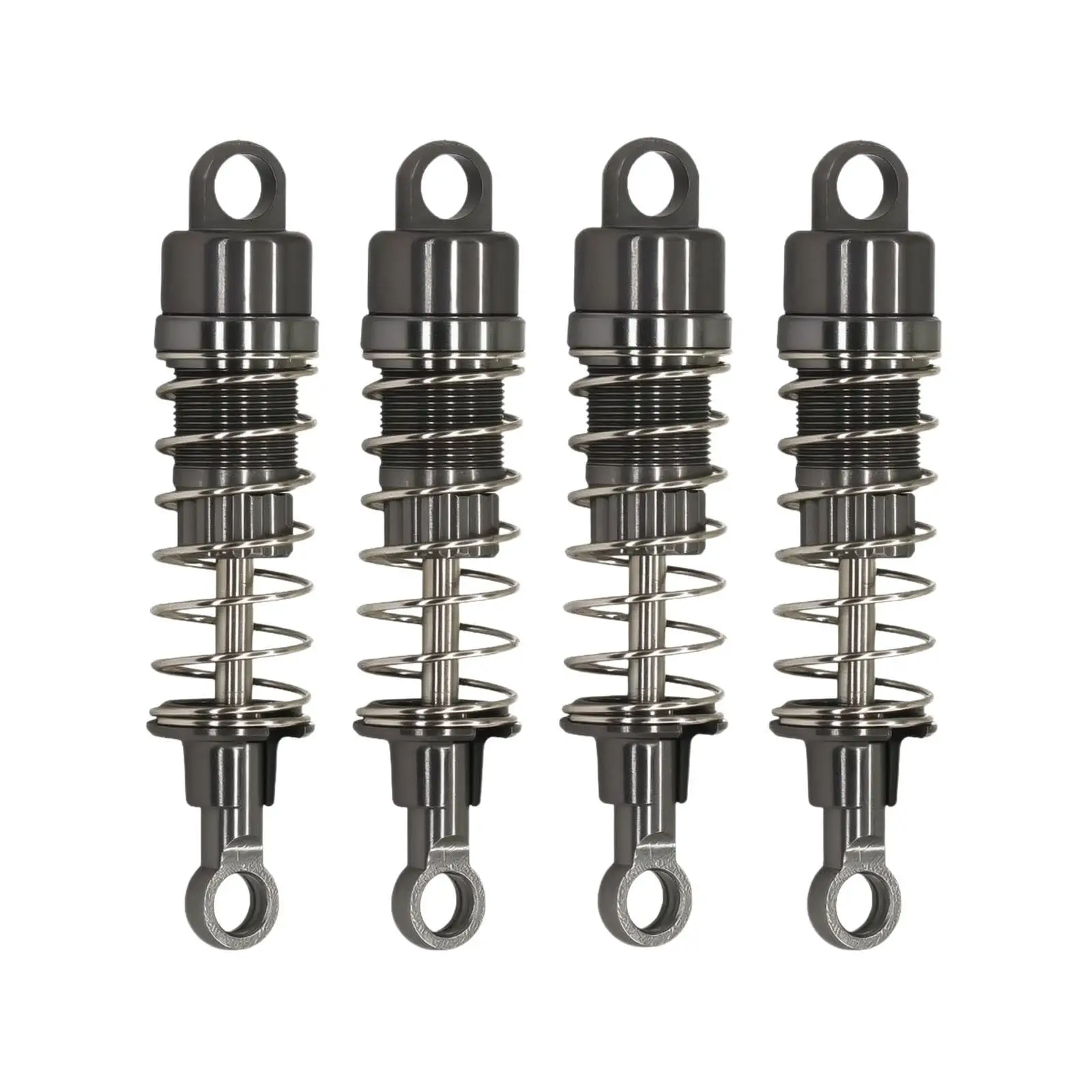 Precision RC Vehicle Shock Absorber Aluminum Alloy Cylindrical Coil Spring Damping for 1 12 Scale Ride Control Build