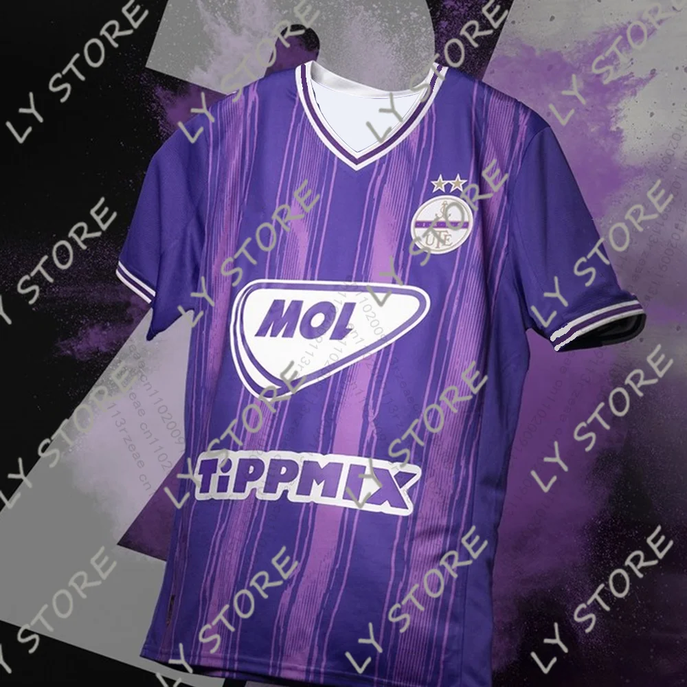 26_25 أحدث المجر سوبر كرة القدم الرجال جيرسي المجرية Ujpest التجفيف السريع كرة القدم بنين التدريب الرياضي الفانيلة الخاصة #1