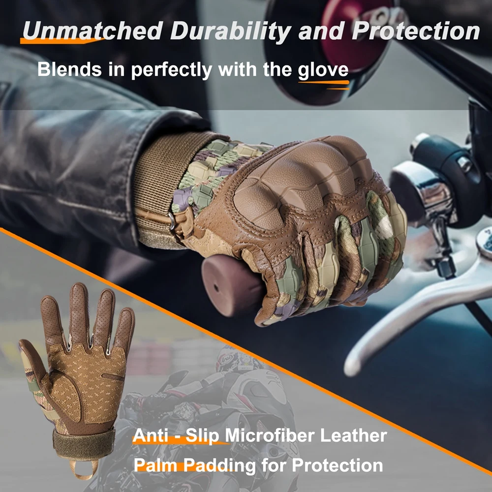 Touch Screen Hunting Gloves Hard Shell Outdoor Sports Paintball Motorcycle Hiking Camping Tactical Cycling Protective Equipment