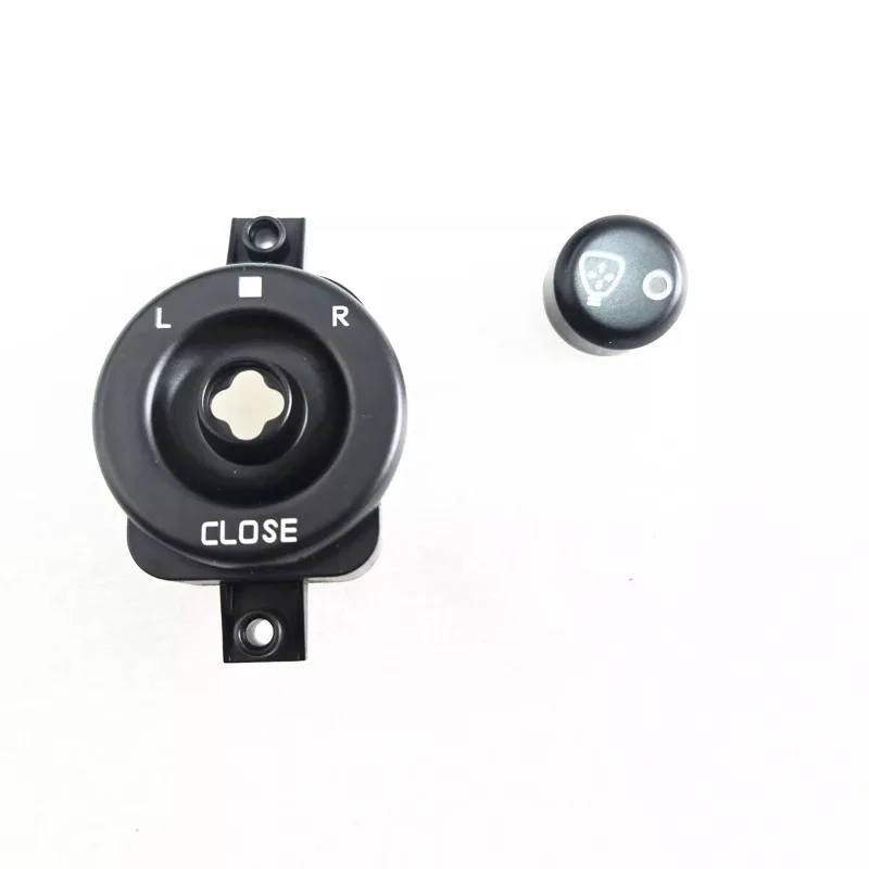 One Pair Reverse Mirror Switch Housing Knob Base Bracket for Maserati Quattroporte GT