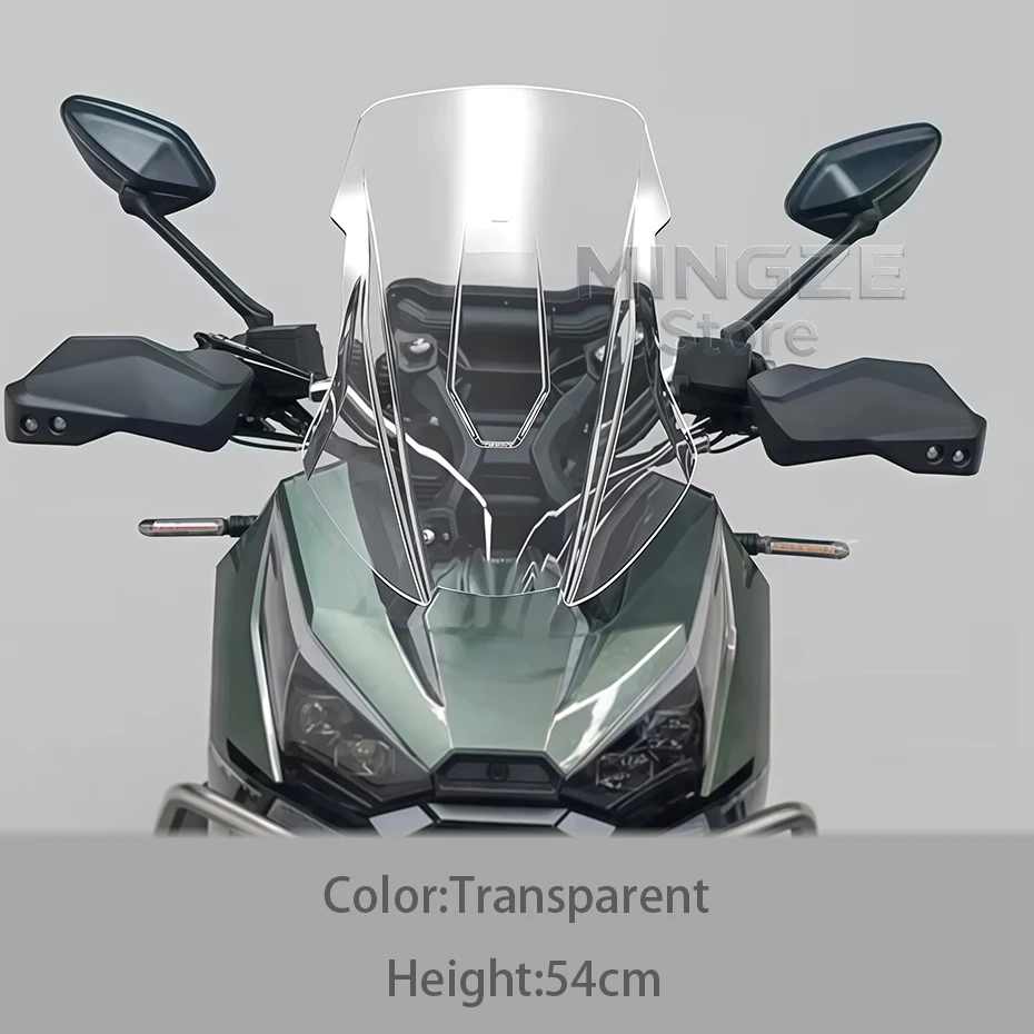 Motorrad Windschutzscheibe Modifikation Höhe Vorne Regen Schild Windabweiser Zerstörungsfreie Installation Für ZONTES 368G 368G – Detail 12