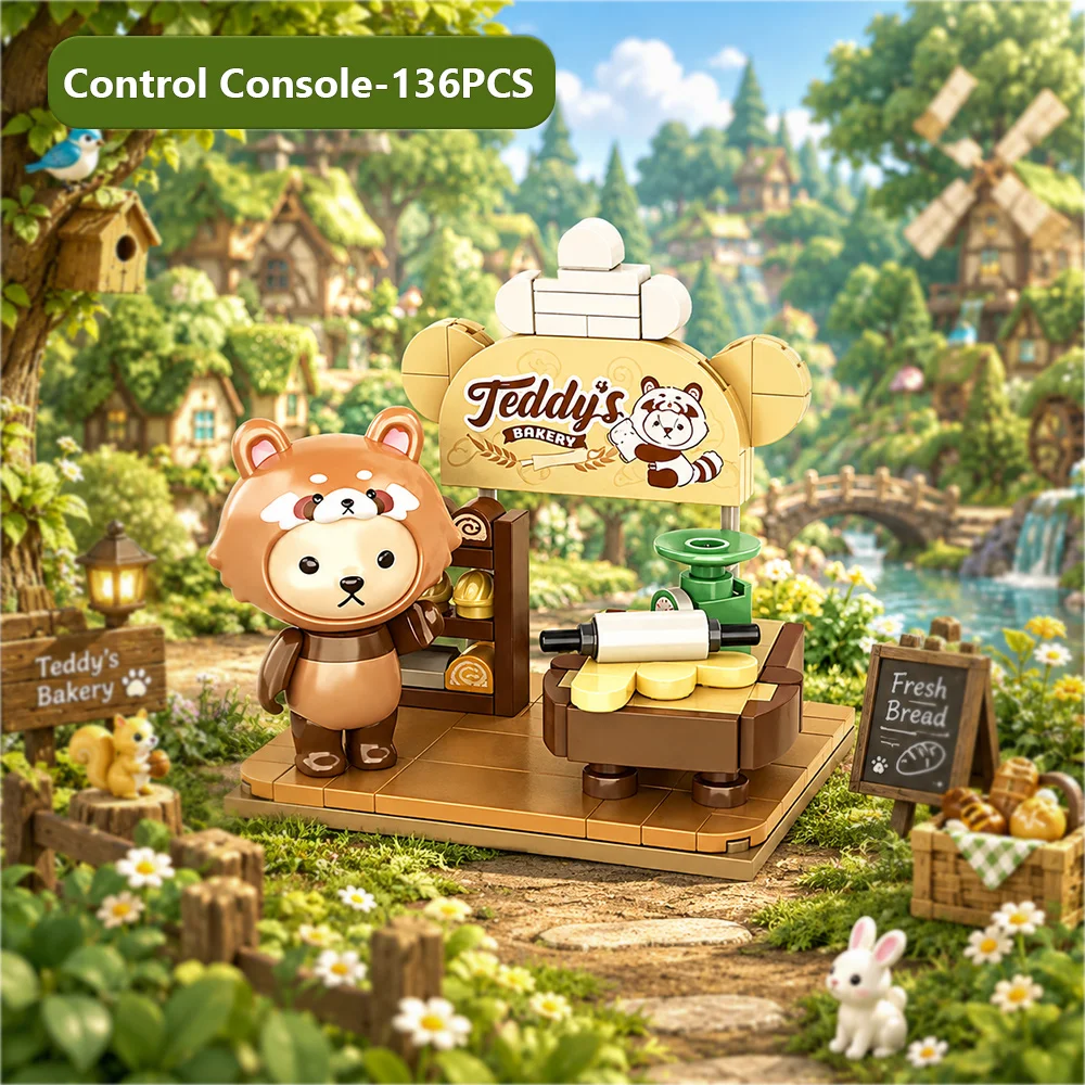 Teddy's Bakery Yapım Blokları, - Kids Toys Quality incelemesi ve fiyatı