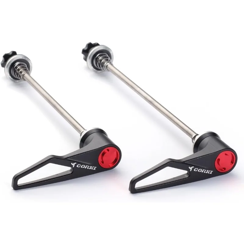 

Upgraded Quick Release Skewer Set Titanium for Road Bike MTB Bike