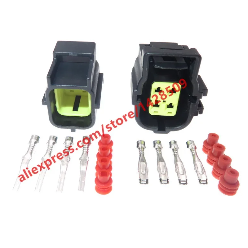 1 Pcs 4 Pin Wiring Harness Sealed Socket 1.8 Series 184248-1 Automobile Waterproof Wire Connector